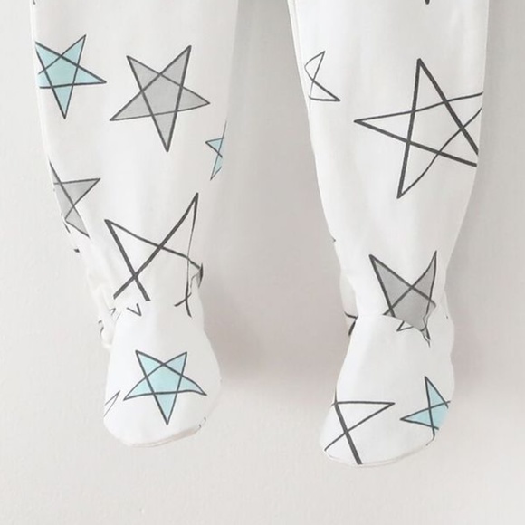 Star Footie with Ruffle - Picture 5 of 6